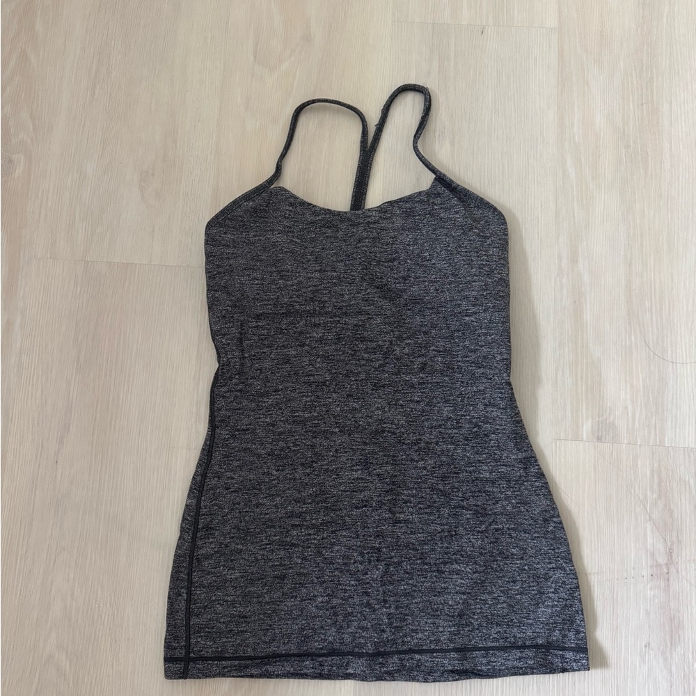 Lululemon Grey Spaghetti strap tank size 4